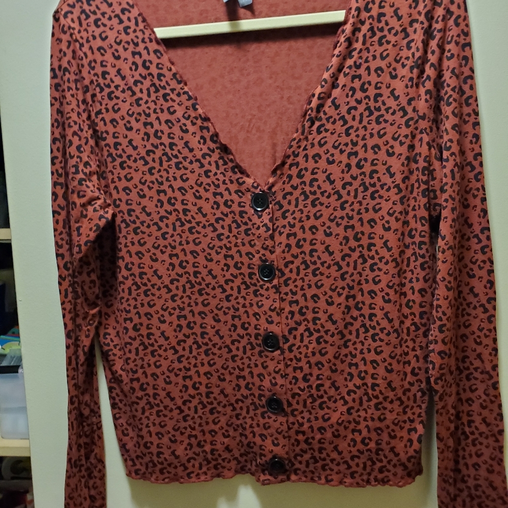 Asos Leopard Print Buttondown - image 3